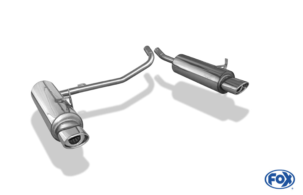 Mazda Tribute Typ EP Endschalldämpfer rechts/links - 115x85 Typ 33 rechts/links