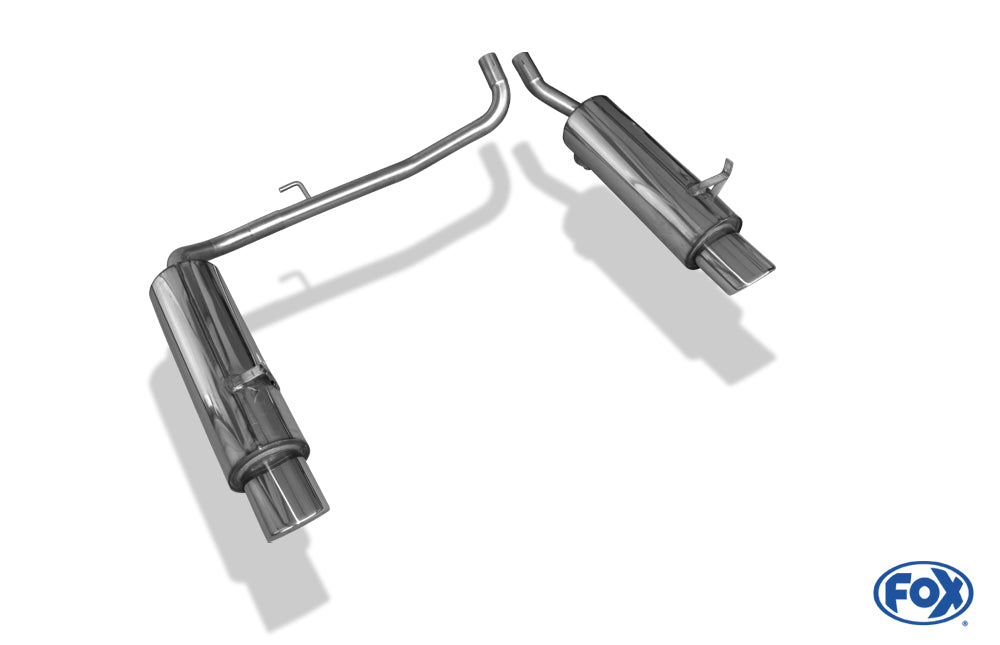 Mazda Tribute Typ EP Endschalldämpfer rechts/links - 115x85 Typ 33 rechts/links