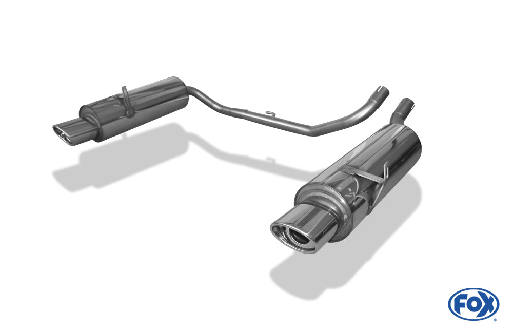 Mazda Tribute Typ EP Endschalldämpfer rechts/links - 115x85 Typ 33 rechts/links