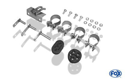 Mazda Tribute Typ EP Endschalldämpfer rechts/links - 115x85 Typ 33 rechts/links