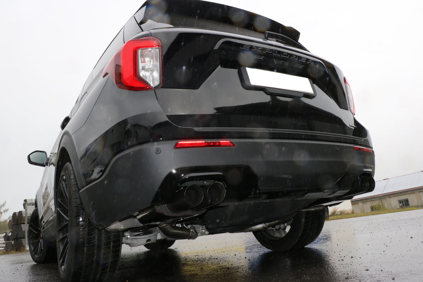 Ford Explorer Typ WUJ Endschalldämpfer rechts/links - 2x90 Typ 25 rechts/links schwarz emalliert