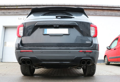Ford Explorer Typ WUJ Endschalldämpfer rechts/links - 2x90 Typ 25 rechts/links schwarz emalliert