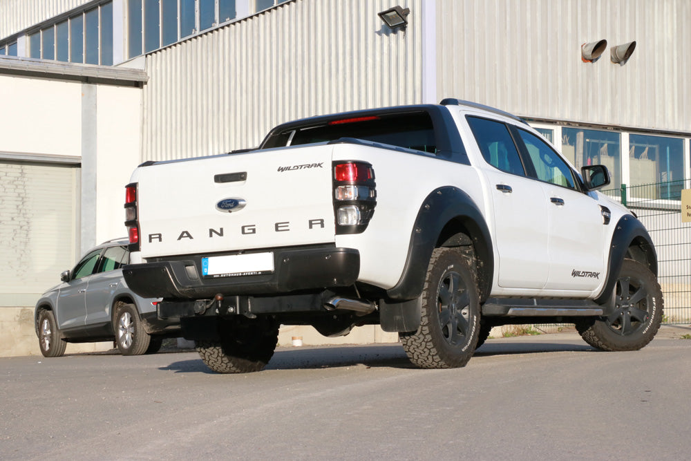 Ford Ranger 2011-08/2015 - 4x4 - Doppelkabine Endschalldämpfer Dieseloptik - 1x76 Typ 28