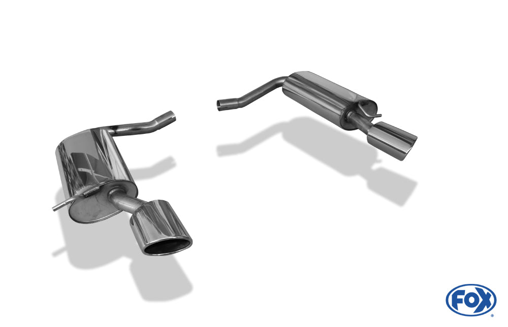 Ford Cougar Typ BCV Endschalldämpfer rechts/links - 115x85 Typ 38 rechts/links