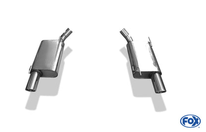 Ford Mustang GT Coupe Endschalldämpfer rechts/links - 1x100 Typ 17 rechts/links