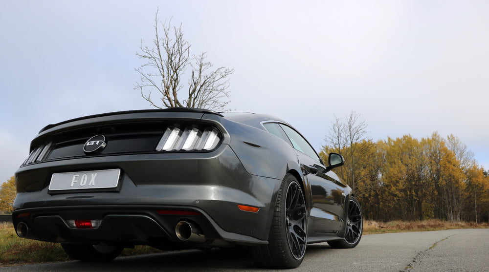 Ford Mustang Coupe & Cabrio - 4-Zylinder Endschalldämpfer rechts/links - 1x100 Typ 25 rechts/links