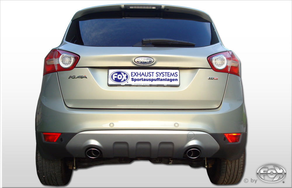 Ford Kuga Endschalldämpfer Ausgang rechts/links - 106x71 Typ 32 rechts/links