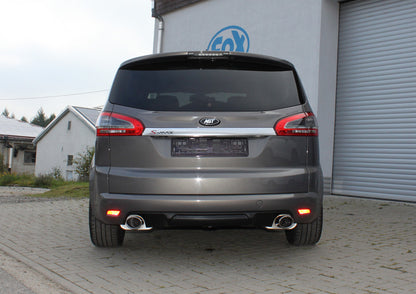 Ford S-Max Endschalldämpfer rechts/links - 115x85 Typ 38 rechts/links