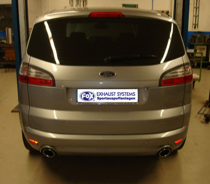 Ford S-Max Endschalldämpfer rechts/links - 115x85 Typ 38 rechts/links