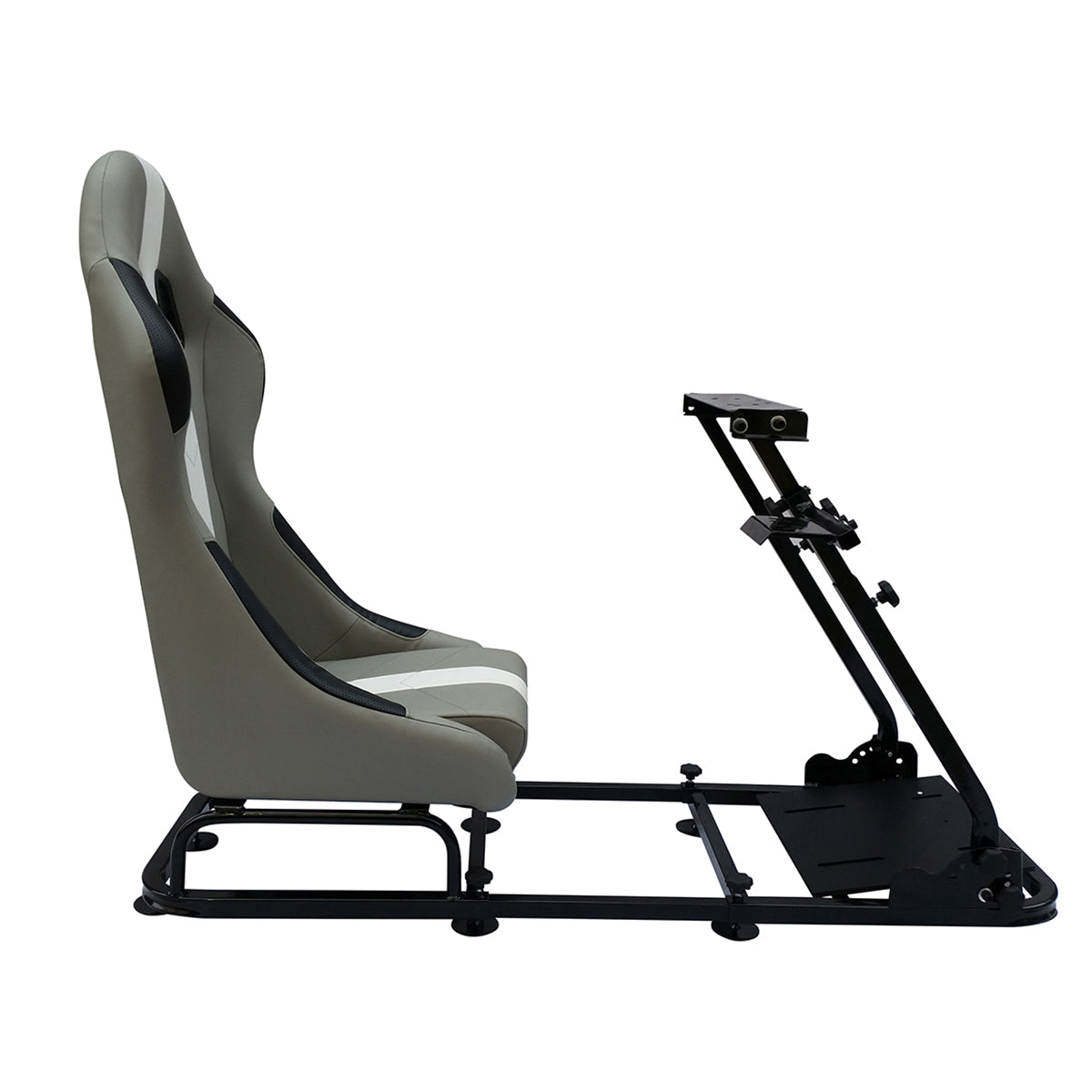 FK Gamesitz Spielsitz Rennsimulator eGaming Seats Interlagos grau/weiß