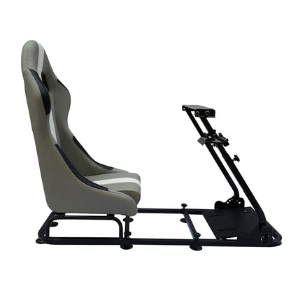 FK Gamesitz Spielsitz Rennsimulator eGaming Seats Interlagos grau/weiß