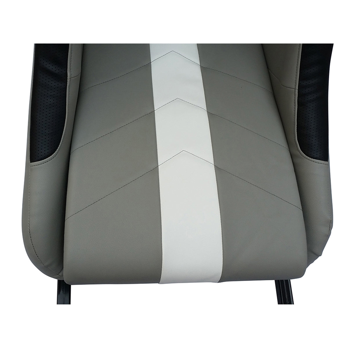 FK Gamesitz Spielsitz Rennsimulator eGaming Seats Interlagos grau/weiß