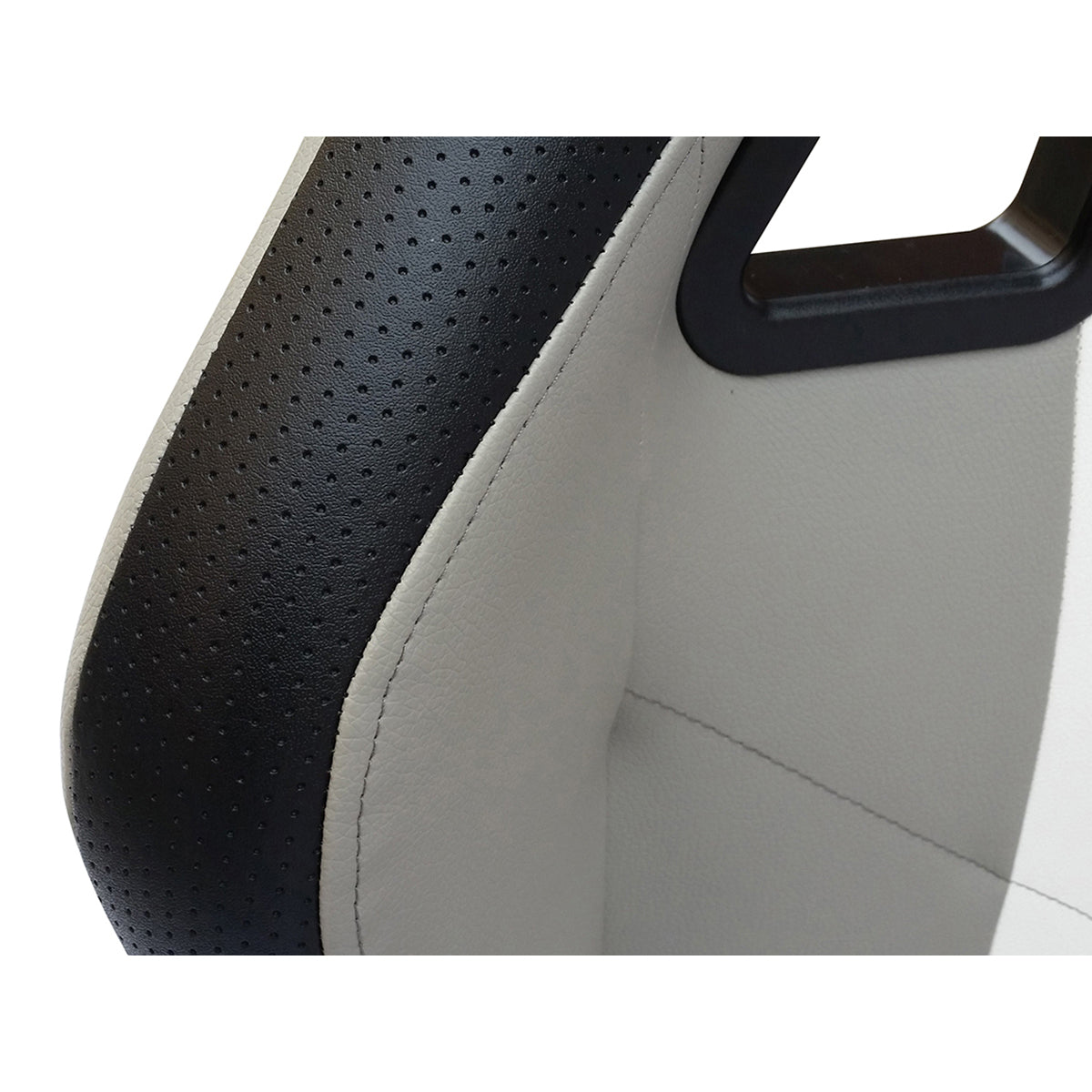 FK Gamesitz Spielsitz Rennsimulator eGaming Seats Interlagos grau/weiß