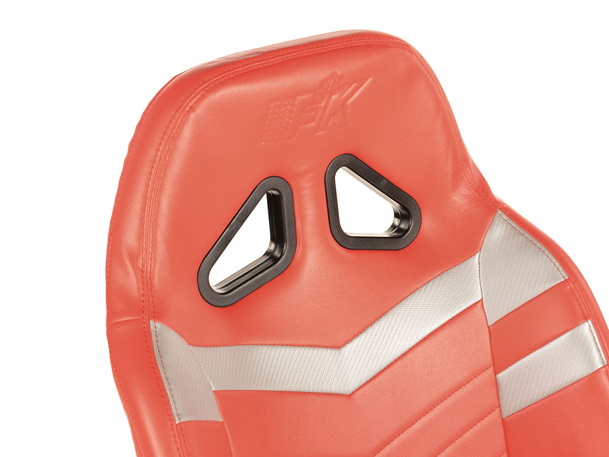 FK Gamesitz Spielsitz Rennsimulator eGaming Seats Monza rot/grau