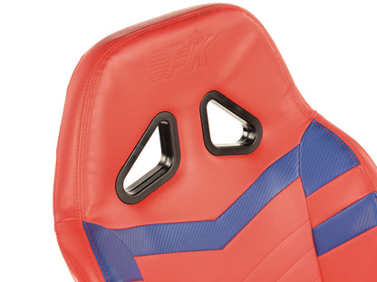 FK Gamesitz Spielsitz Rennsimulator eGaming Seats Monza rot/blau