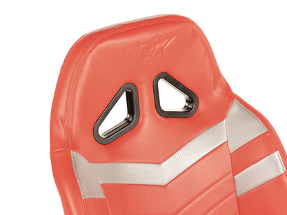 FK Gamesitz Spielsitz Rennsimulator eGaming Seats Monza rot/silber