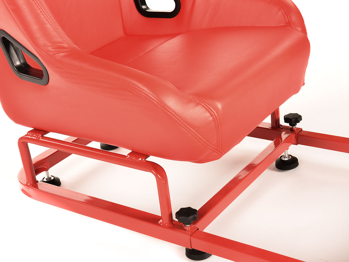 FK Gamesitz Spielsitz Rennsimulator eGaming Seats Monza rot/orange