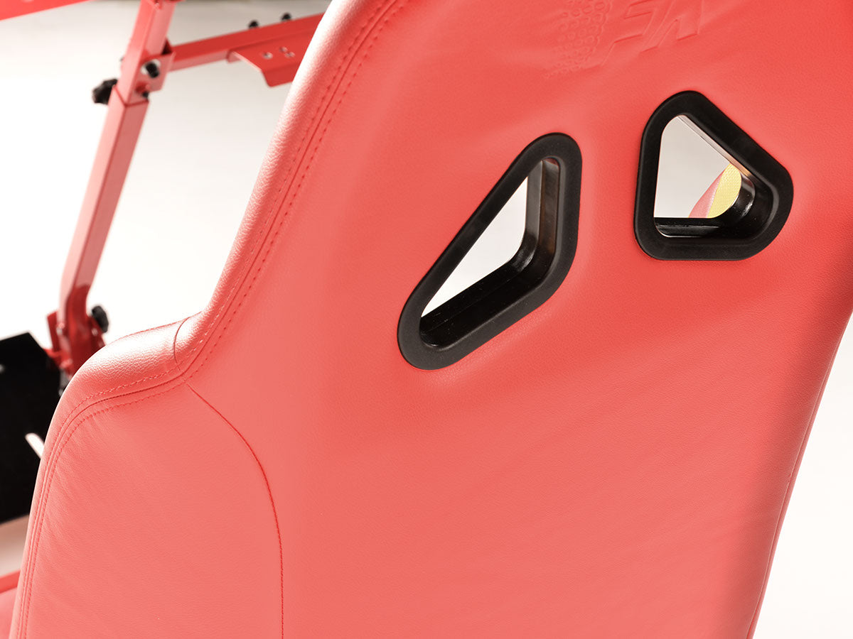 FK Gamesitz Spielsitz Rennsimulator eGaming Seats Monza rot/gelb