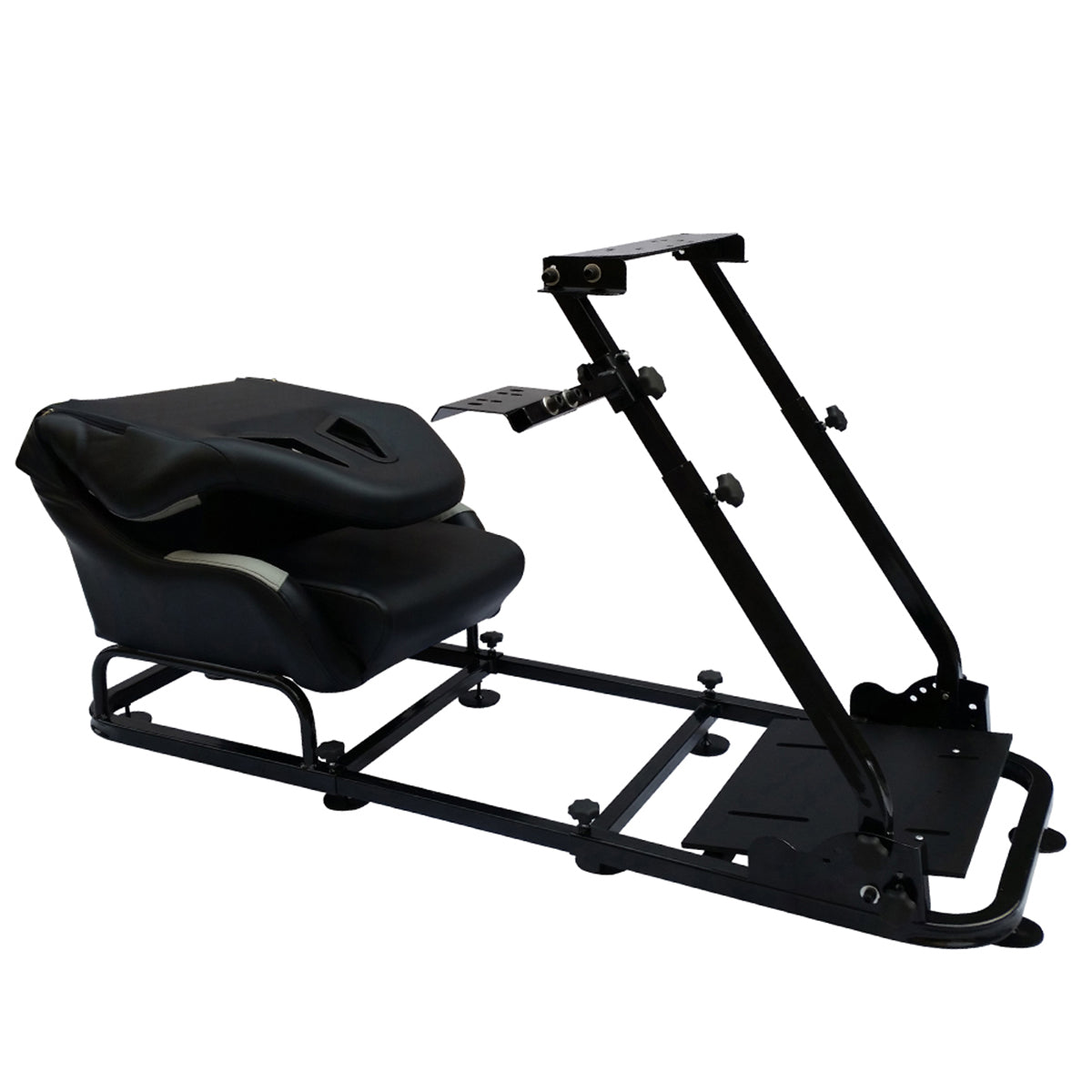 FK Gamesitz Spielsitz Rennsimulator eGaming Seats Monaco schwarz/grau