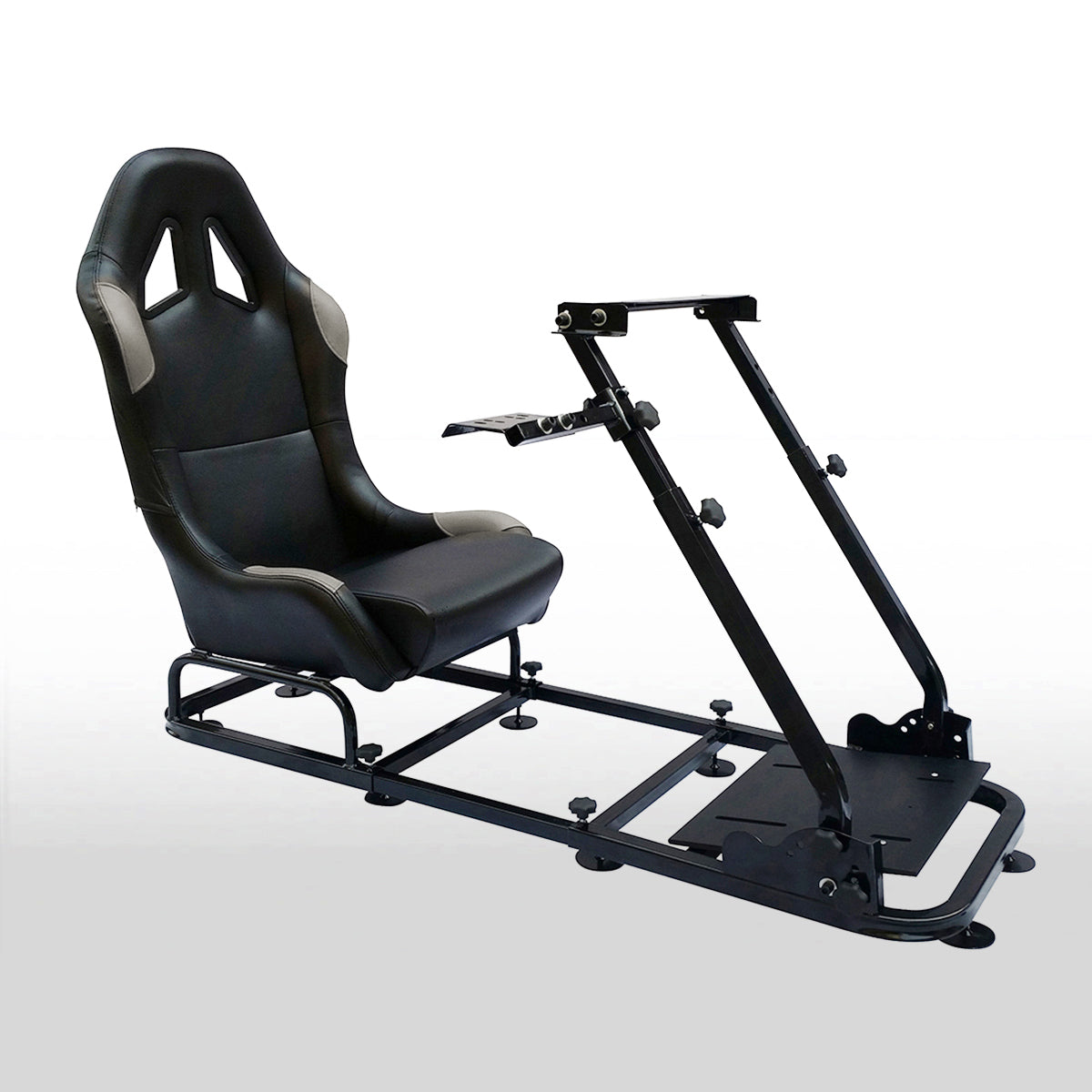 FK Gamesitz Spielsitz Rennsimulator eGaming Seats Monaco schwarz/grau