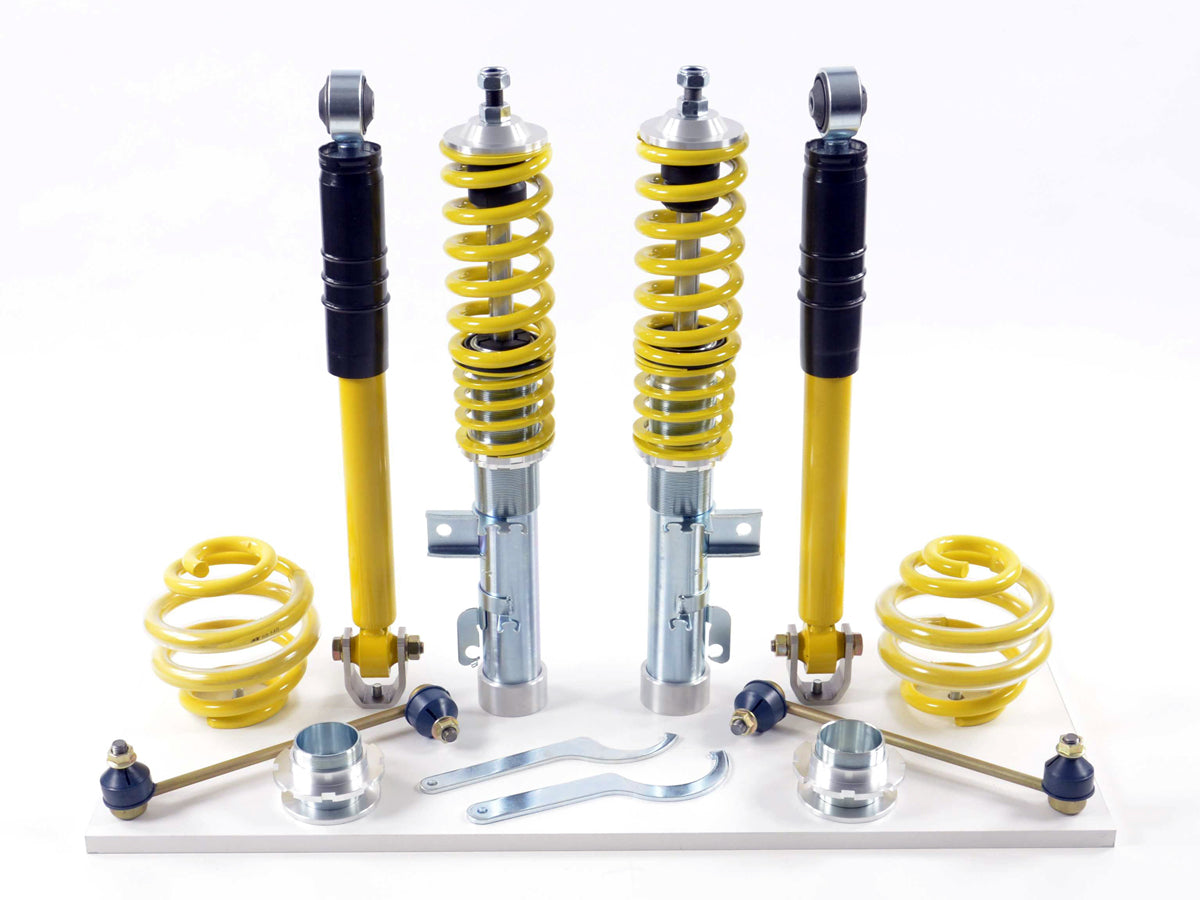 FK Härteverstellbares Gewindefahrwerk Audi TT 8N quattro Bj. 98-06 55mm Federbein