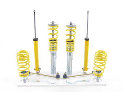 FK Härteverstellbares Gewindefahrwerk VW Golf 5 1K Bj. 2003-2008 mit 55mm Federbein