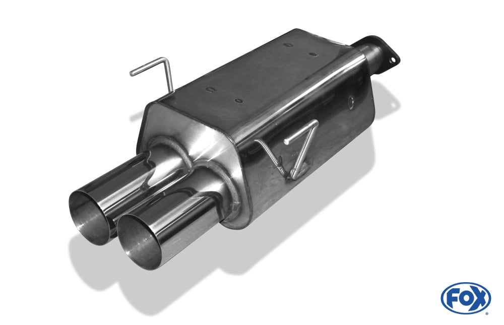 Honda Civic VII Type R Endschalldämpfer - 2x90 Typ 10