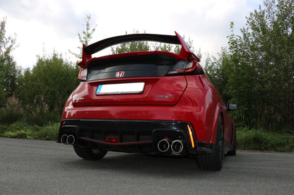 Honda Civic IX Type R Endschalldämpfer quer Ausgang rechts/links  - 2x90 Typ 12 rechts/links