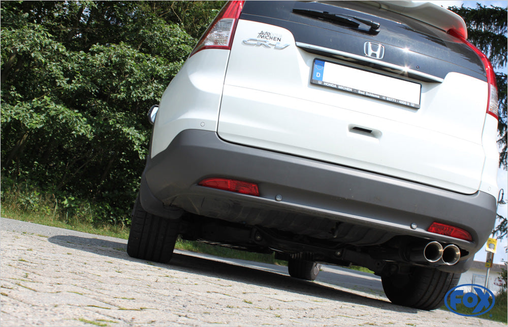 Honda CR-V IV Endschalldämpfer - 2x90 Typ 25