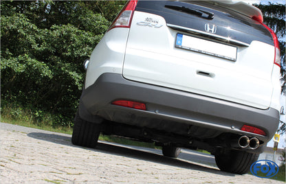 Honda CR-V IV Endschalldämpfer - 2x90 Typ 25