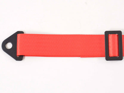 Hosenträgergurt 4-Punkt Gurt Renngurt universal rot