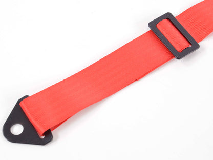 Hosenträgergurt 4-Punkt Gurt Renngurt universal rot