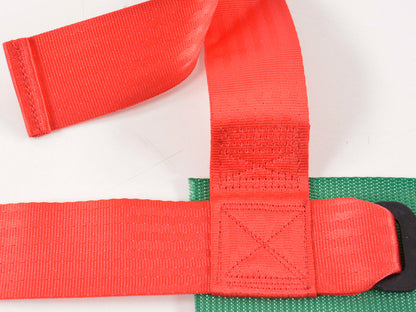 Hosenträgergurt 4-Punkt Gurt Renngurt universal rot