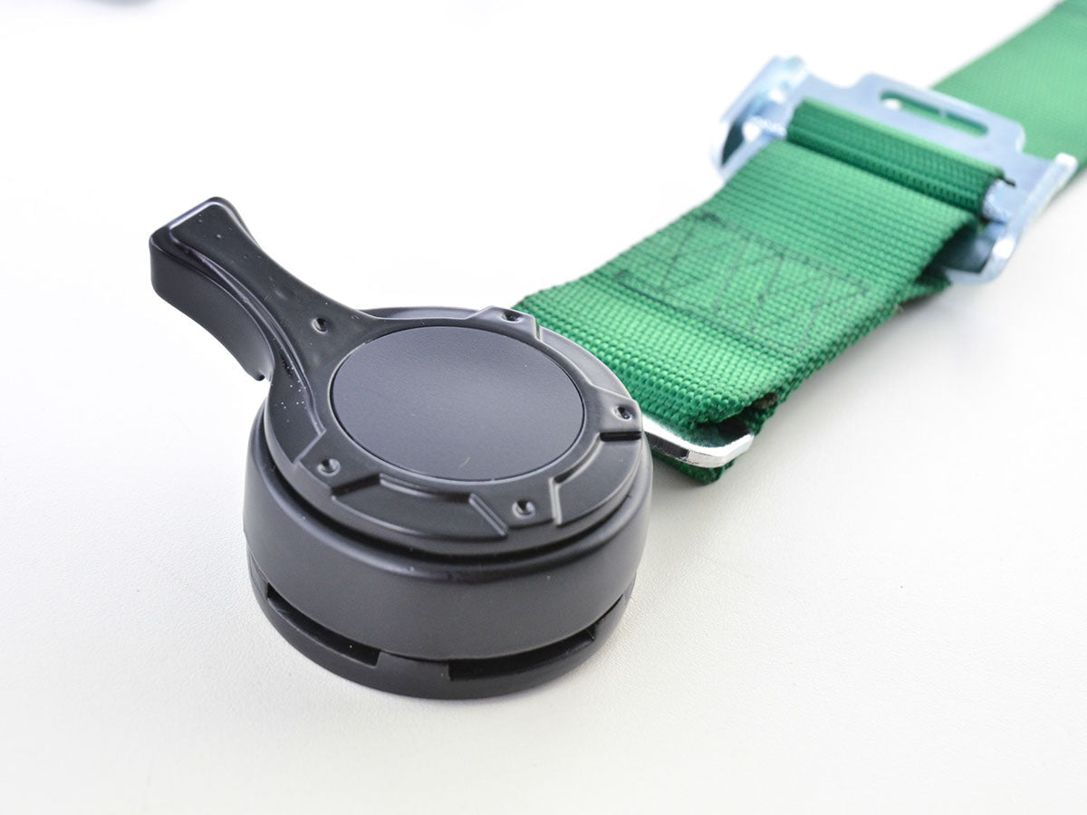 Hosenträgergurt 5-Punkt Gurt Renngurt universal grün