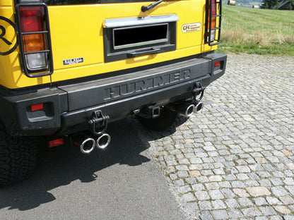 Hummer H2 Halbanlage ab Kat Ausgang rechts/links - 2x100 Typ 25 rechts/links