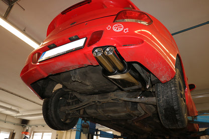 Hyundai Coupe Typ RD Endschalldämpfer - 2x76 Typ 13
