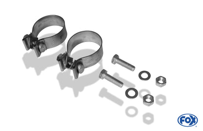 Hyundai Coupe Typ GK Endschalldämpfer rechts/links - 129x106 Typ 32 rechts/links