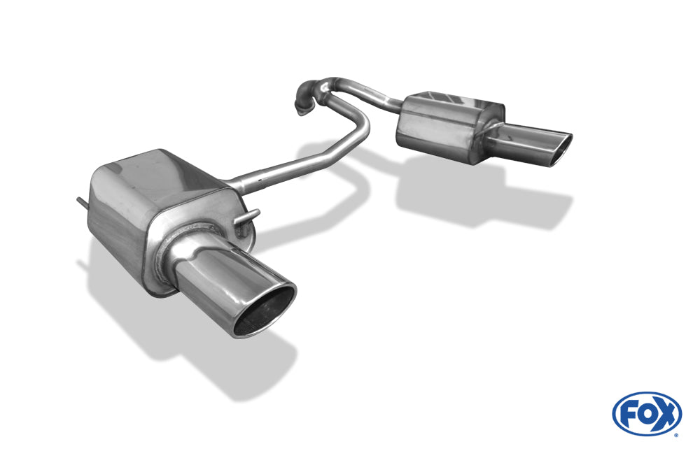 Hyundai Coupe Typ GK Endschalldämpfer rechts/links - 129x106 Typ 32 rechts/links