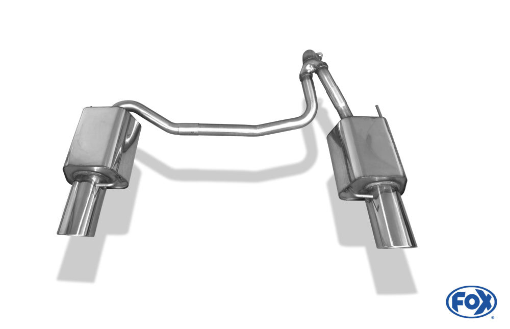 Hyundai Coupe Typ GK Endschalldämpfer rechts/links - 129x106 Typ 32 rechts/links