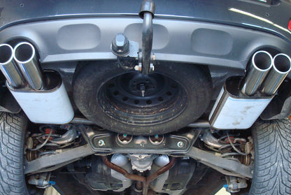 Hyundai Santa Fe 4x4 - CM Endschalldämpfer rechts/links - 2x90 Typ 16 rechts/links