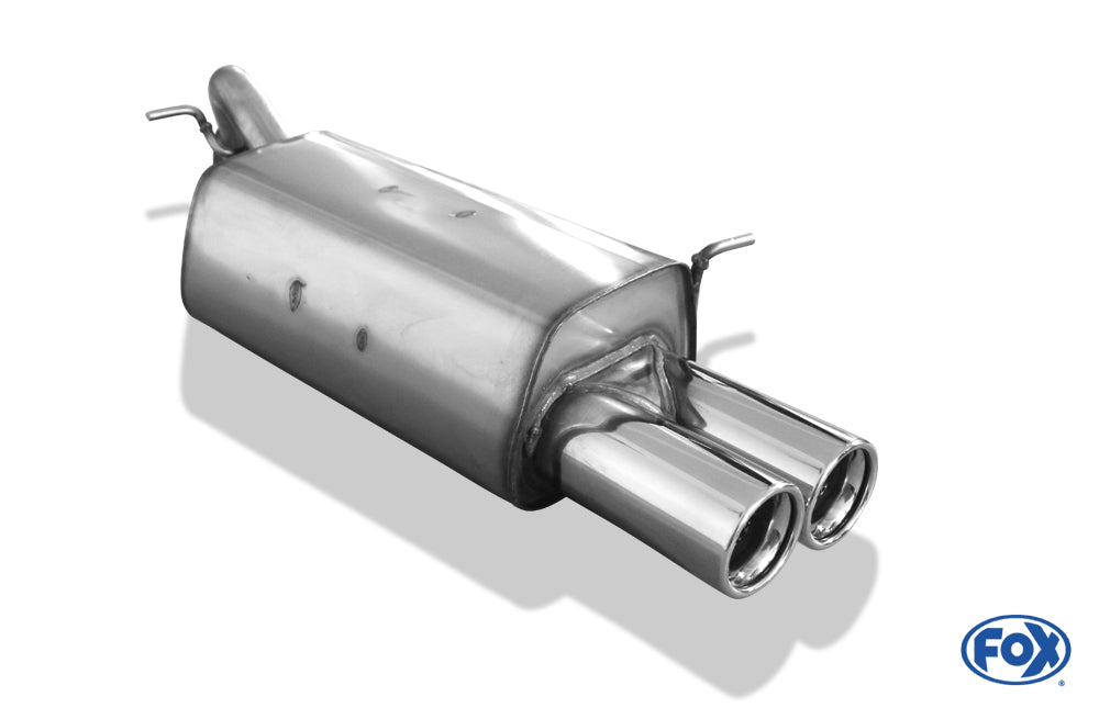 Hyundai Getz - 3/5 türer Endschalldämpfer - 2x80 Typ 13