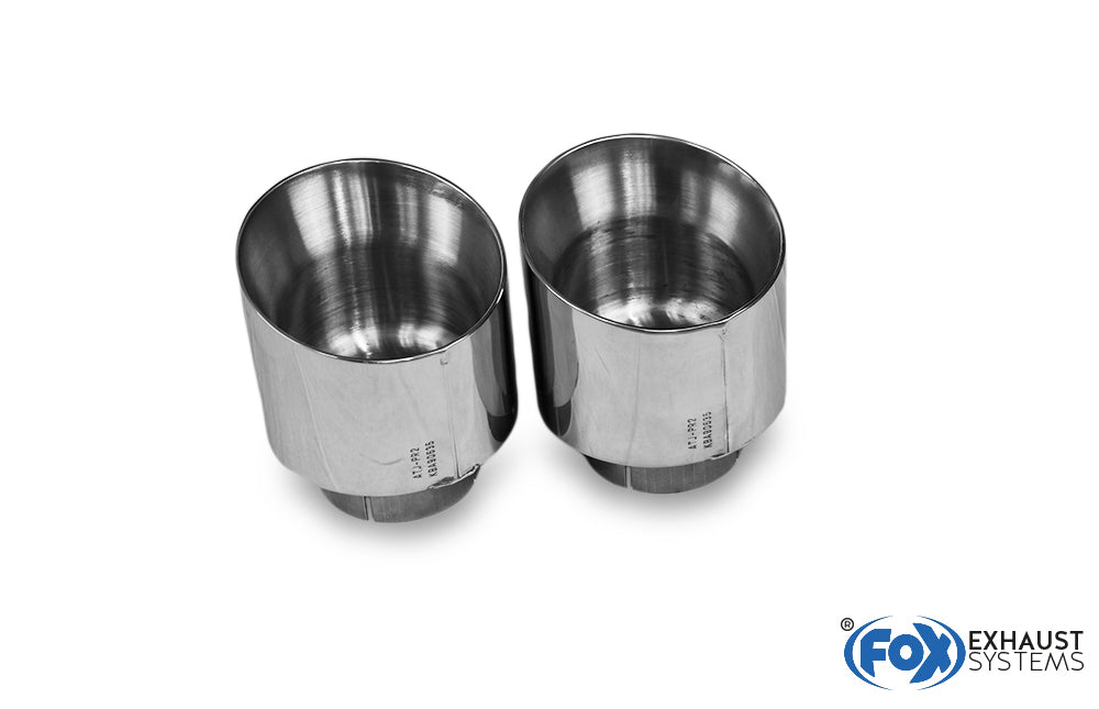 Hyundai i30N Performance + Fastback Endrohre passend auf den originalen Endschalldämpfer - 1x114 Typ 25 rechts/links