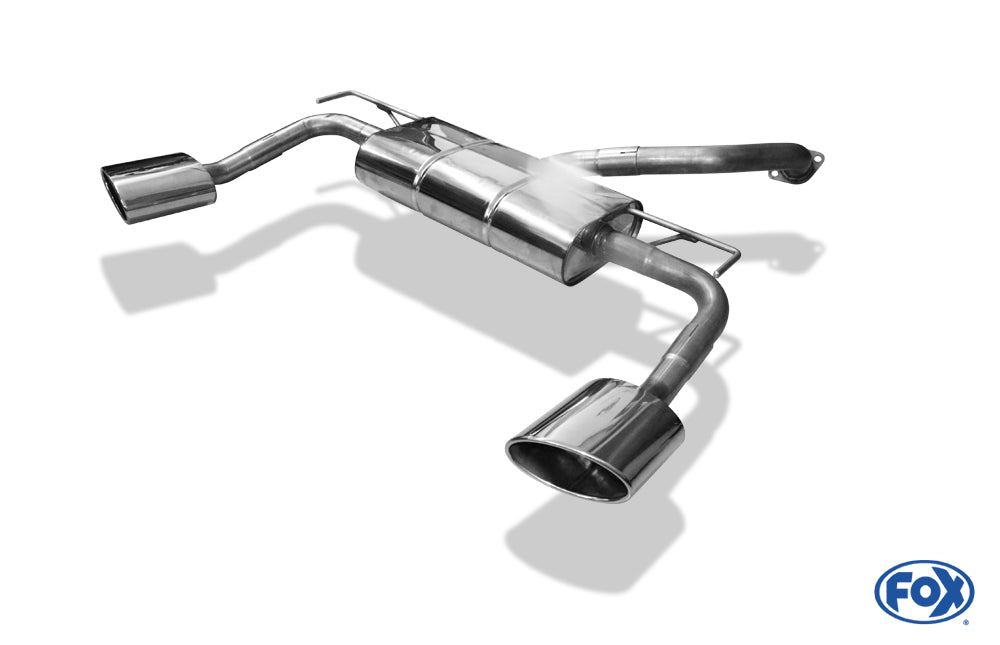 Hyundai Kona 2WD Ironman Endschalldämpfer Ausgang rechts/links - 160x90 Typ 38 rechts/links