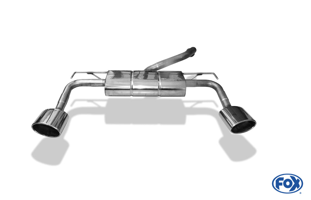 Hyundai Kona 2WD Ironman Endschalldämpfer Ausgang rechts/links - 160x90 Typ 38 rechts/links