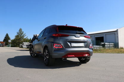 Hyundai Kona 2WD Ironman Endschalldämpfer Ausgang rechts/links - 145x65 Typ 59 rechts/links