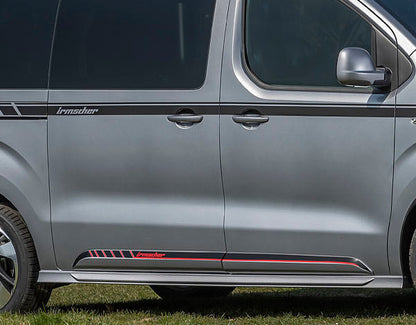 Irmscher Vivaro C Bodykit für Fzg. mit langem Radstand und Heckklappe ohne öffnender Heckscheibe