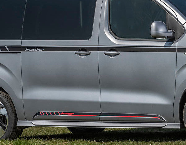 Irmscher Vivaro C Bodykit für Fzg. mit langem Radstand und Heckklappe mit öffnender Heckscheibe