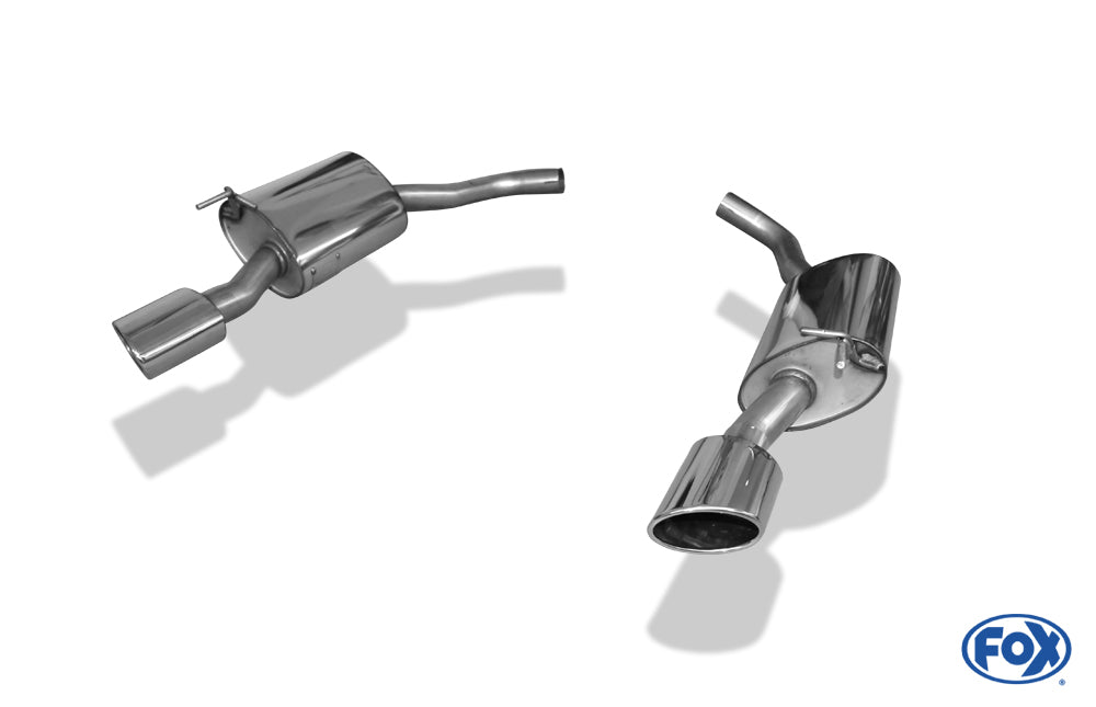 Jaguar XK8 Typ QEV/ QDV Endschalldämpfer rechts/links  - 115x85 Typ 38 rechts/links