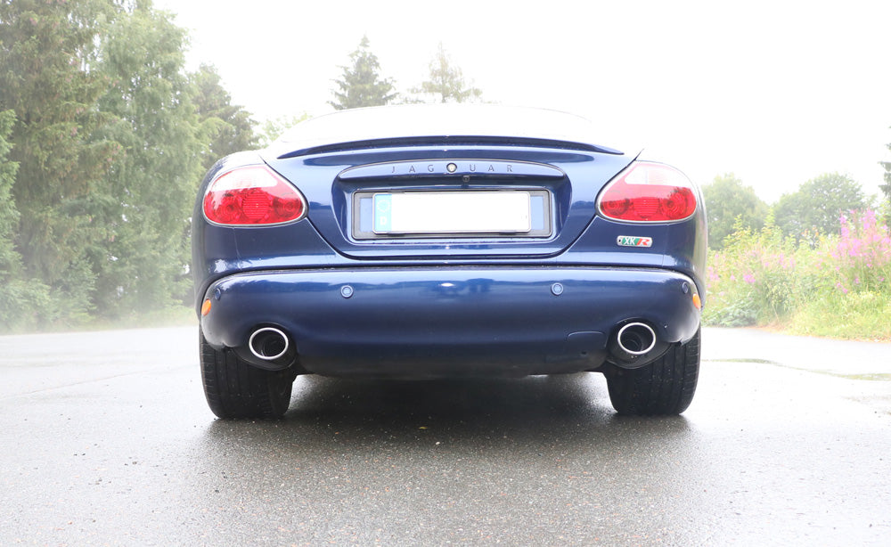 Jaguar XK8/ XKR Typ QEV/ QDV Endschalldämpfer rechts/links Ø63,5 - 115x85 Typ 38 rechts/links