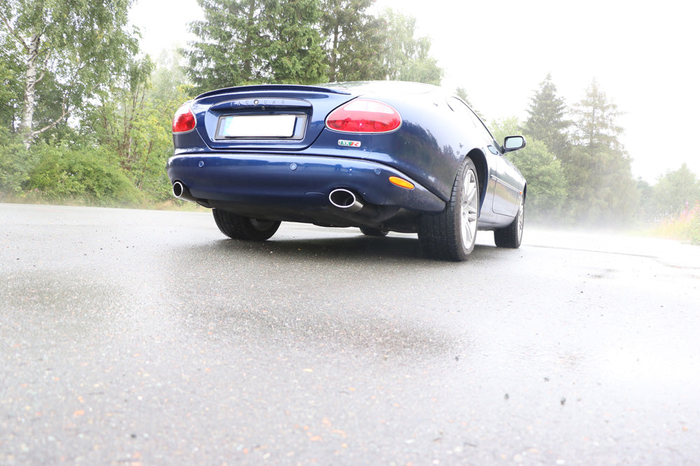 Jaguar XK8/ XKR Typ QEV/ QDV Endschalldämpfer rechts/links Ø63,5 - 115x85 Typ 38 rechts/links